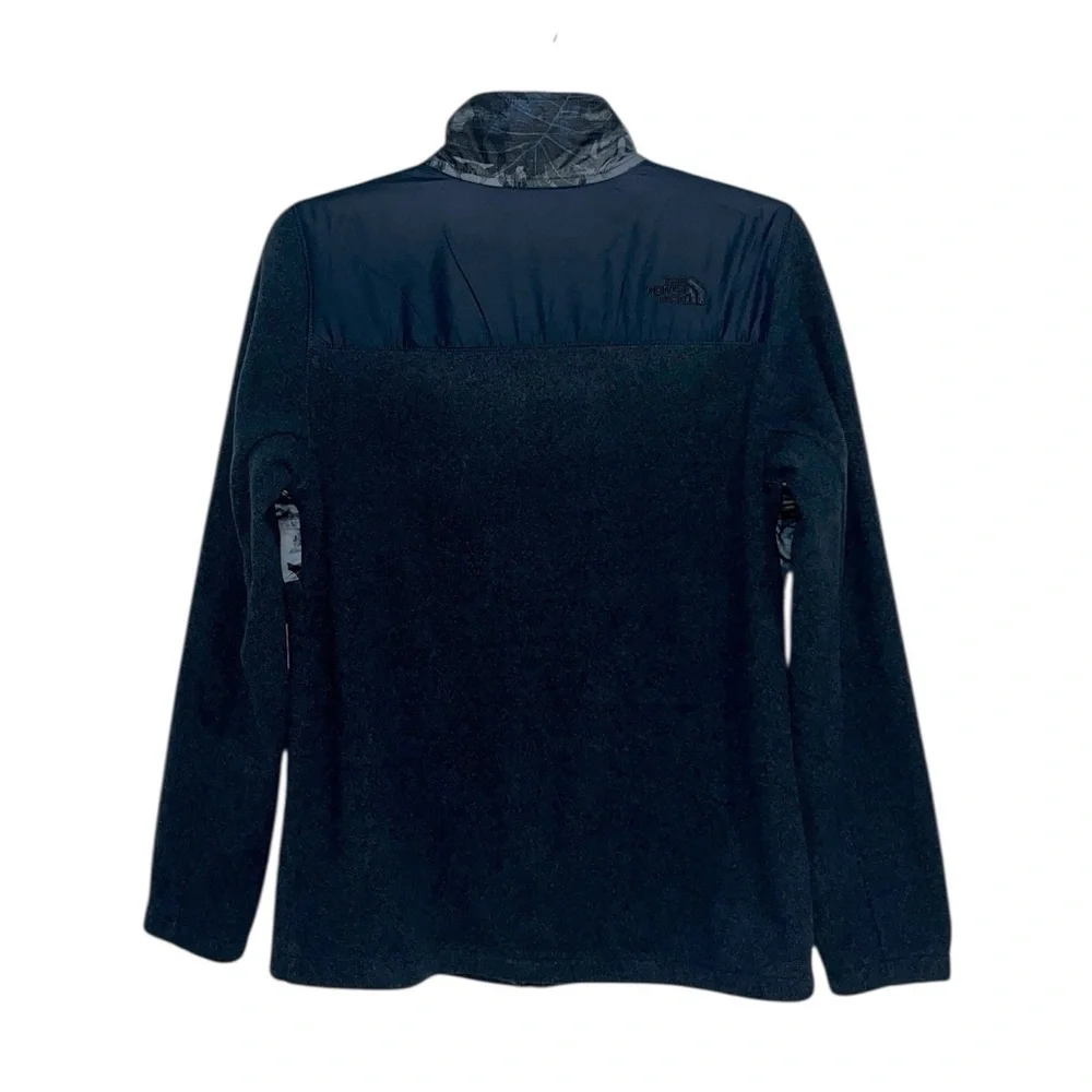 The North Face 200 Tundra Denali fleece jacket in Blue floral camo Size M - Picture 6 of 12